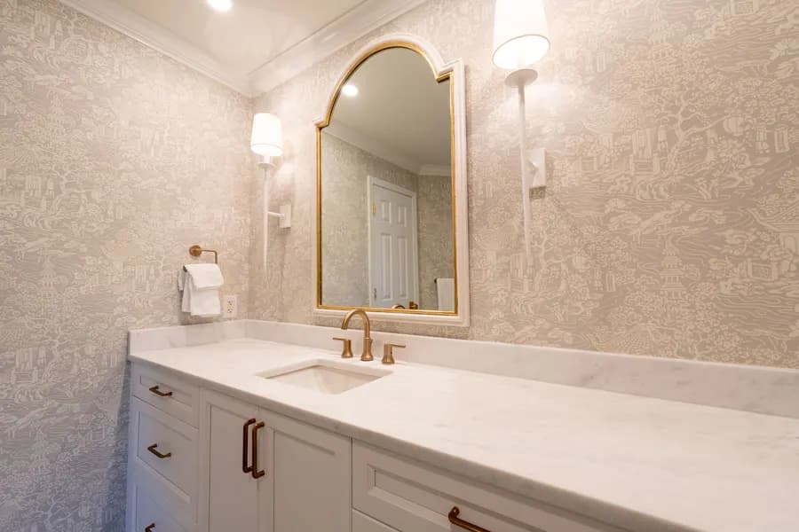 Primary bathroom with a walk-in shower — main photo